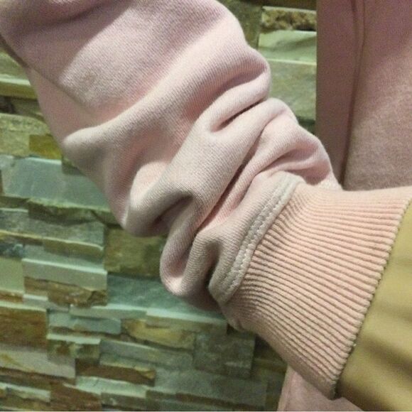 KENZO Light Pink Logo Sweatshirt Dress - Picture 7 of 11